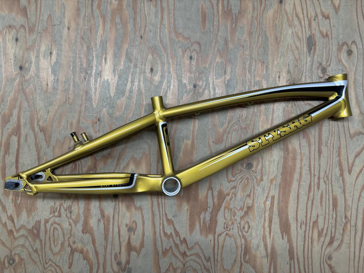 STAY STRONG FOR LIFE レーシングフレーム BMX レーサー 2015? 美品 USED ステイストロング