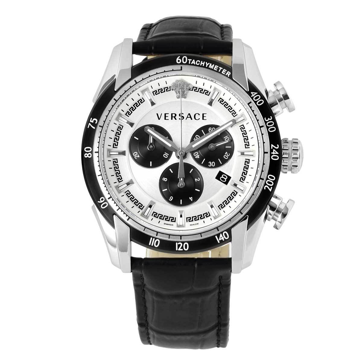 Versace ヴェルサーチ 電池式クォーツ 腕時計 VEDB005 デイト クロノグラフ メンズ高級腕時計_画像3