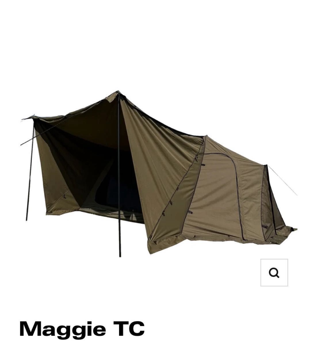 美品】ZUKK ズック Maggie TC マギーTC + 別売前幕付き 3ルーム 美品】ZUKK ズック Maggie TC マギーTC + 別売前幕付き 3ルーム