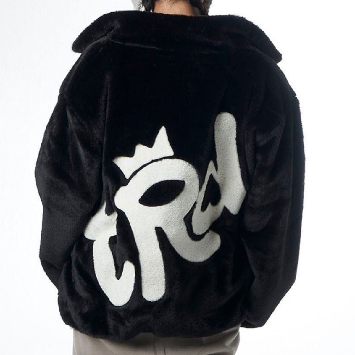tear R drop FUR JACKET【BLACK】アウター 黒 冬 声優 木村良平 tear R drop FUR JACKET【BLACK】アウター 黒 冬 声優 木村良平