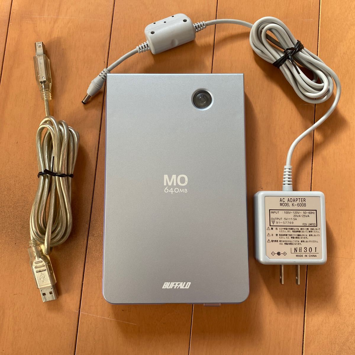 BUFFALO USB接続外付け MOドライブ MOU2-P640R 
