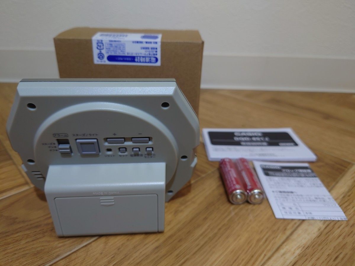 カシオ 電波目覚まし時計 DQD-851J-8JF 新品未使用 CASIO wave カシオ 電波目覚まし時計 DQD-851J-8JF 新品未使用 CASIO wave