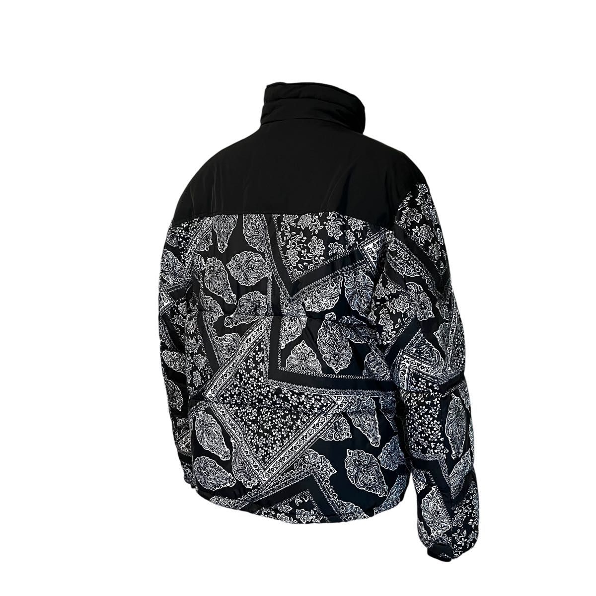美品】【大きいサイズ】【XL】ZARAザラ ペイズリー ダウン 美品】【大きいサイズ】【XL】ZARAザラ ペイズリー ダウン