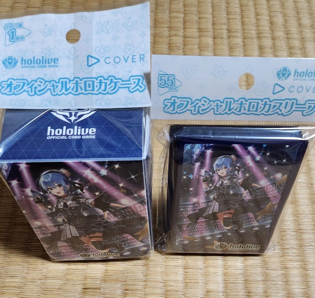 ホロライブOCG ホロカ スリーブ デッキケース 星街すいせい ホロライブOCG ホロカ スリーブ デッキケース 星街すいせい
