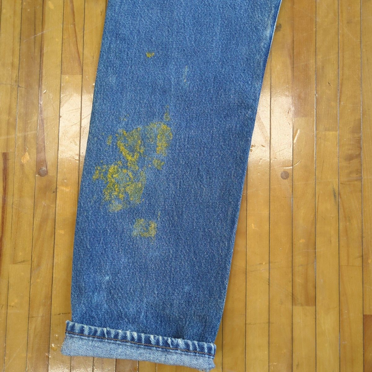 80s リーバイス 金糸脇割り 501ハチマル Levi's ひげ落ち USA製 80s リーバイス 金糸脇割り 501ハチマル Levi's ひげ落ち USA製