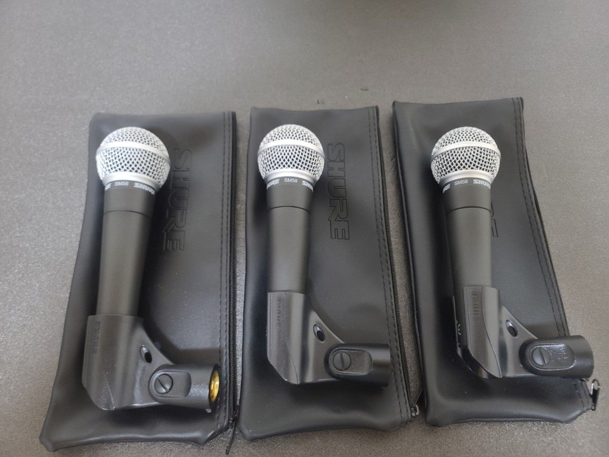 SHURE SM58 ダイナミックマイク 3本セット|Yahoo!フリマ(旧 SHURE SM58 ダイナミックマイク 3本セット|Yahoo!フリマ(旧