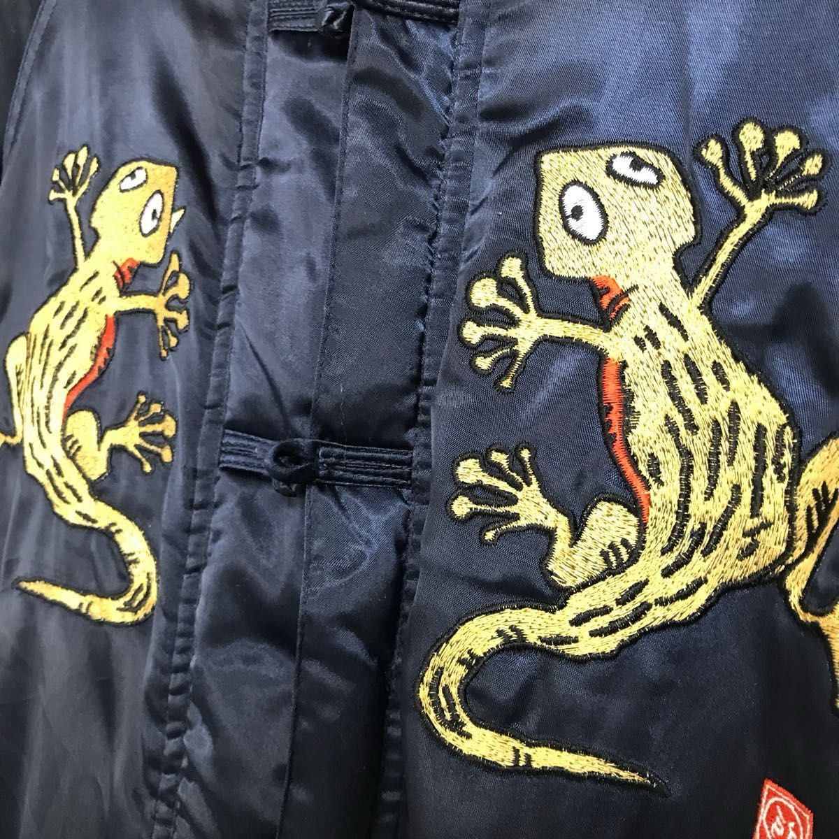 激レア 世田谷ベース 絵夢英王 MA-1 刺繍チャイナジャケット 所 激レア 世田谷ベース 絵夢英王 MA-1 刺繍チャイナジャケット 所