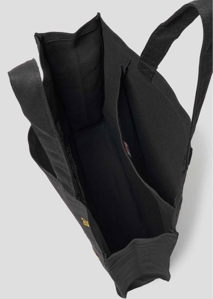 虎 グラニフ 石黒亜矢子 スクエア トートバッグ ブラック 虎 グラニフ 石黒亜矢子 スクエア トートバッグ ブラック