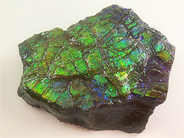 Ammolite最上級SA虹の輝き宝石質『アンモライト』★100％正規品本物補償書付き「幸運・才能・想像力」1月、2月誕生石　入手困難_☆アンモライト 65x50mm 大きいです☆