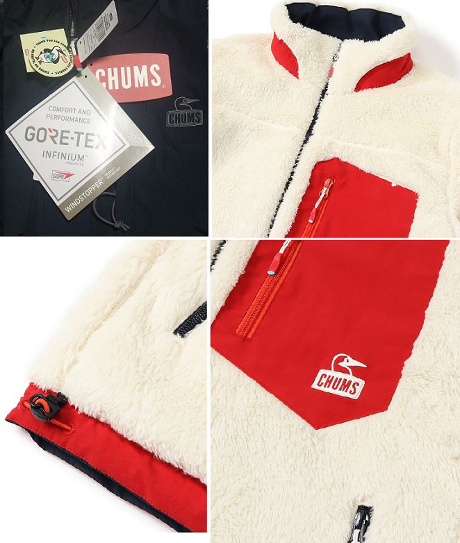 CHUMS (チャムス) エルモ ゴアテックス リバーシブル ジャケット CHUMS (チャムス) エルモ ゴアテックス リバーシブル ジャケット