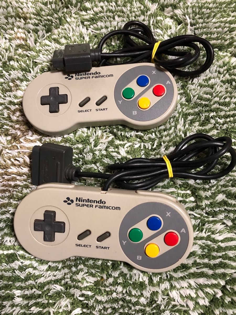 本体・コントローラー2個】ニンテンドー スーパーファミコン 本体・コントローラー2個】ニンテンドー スーパーファミコン