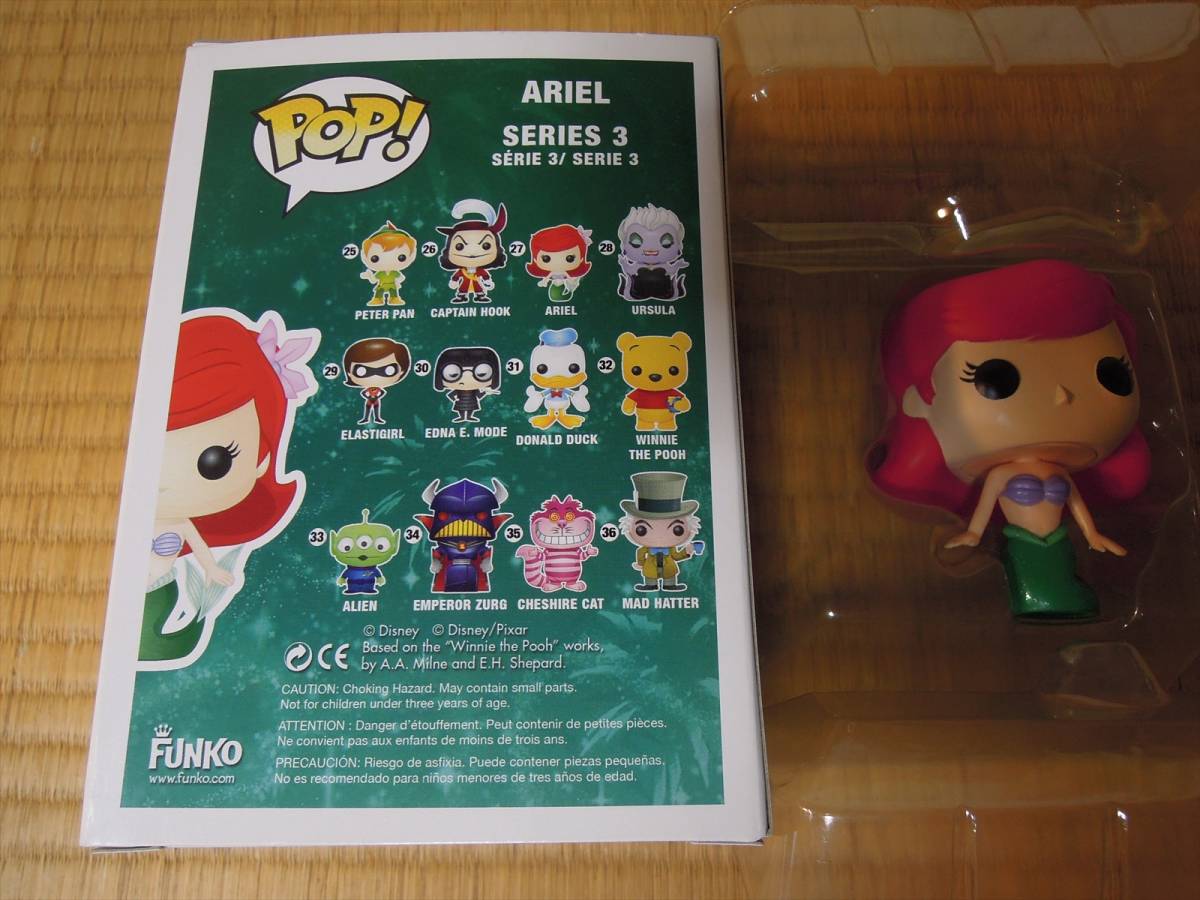 美品 ディズニー FUNKO ファンコ POP! アリエル SERIES 3 No.27_画像3