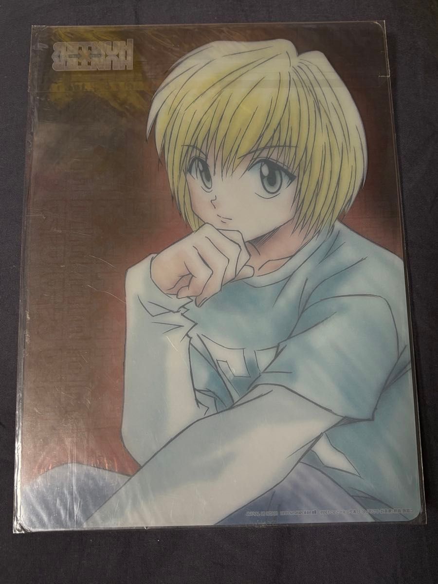 ハンターハンター HUNTER×HUNTER 旧アニメ クラピカ 下敷き ハンターハンター HUNTER×HUNTER 旧アニメ クラピカ 下敷き