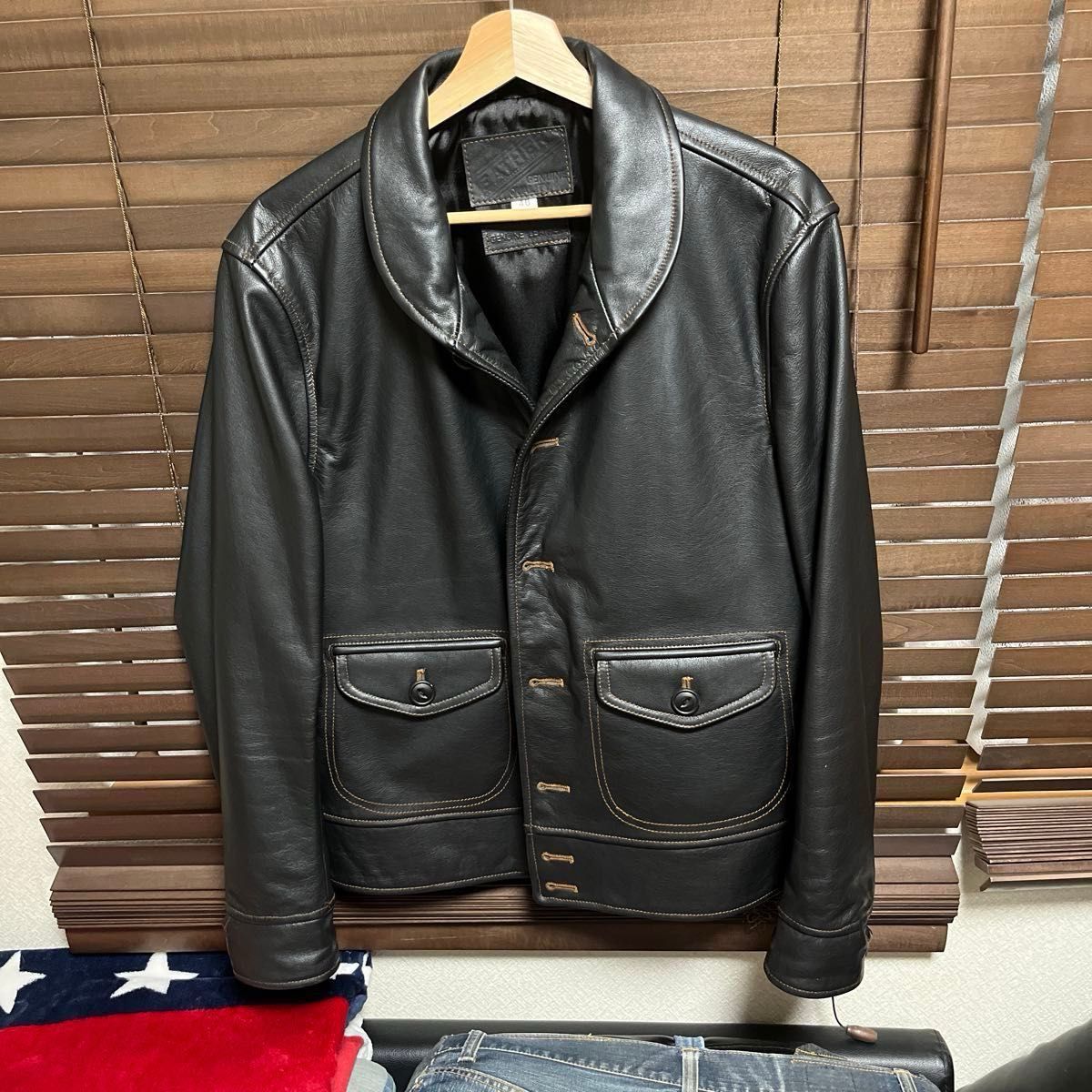 ホースハイド 馬革ジャケット 復元レザージャケット 40 新品未 ホースハイド 馬革ジャケット 復元レザージャケット 40 新品未