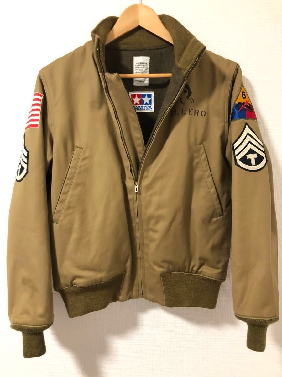 ザ・リアルマッコイズ タミヤコラボ タンカースジャケット ザ・リアルマッコイズ タミヤコラボ タンカースジャケット
