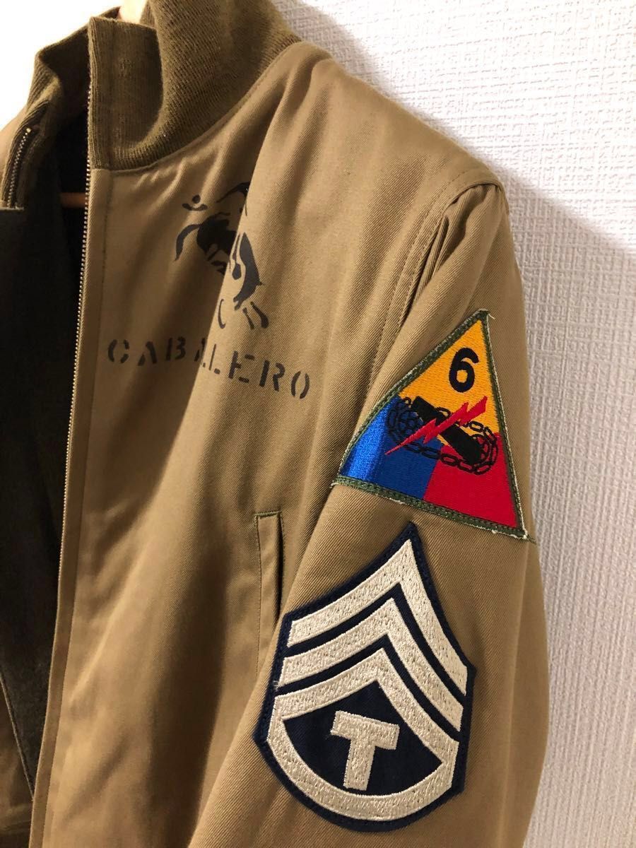 ザ・リアルマッコイズ タミヤコラボ タンカースジャケット ザ・リアルマッコイズ タミヤコラボ タンカースジャケット