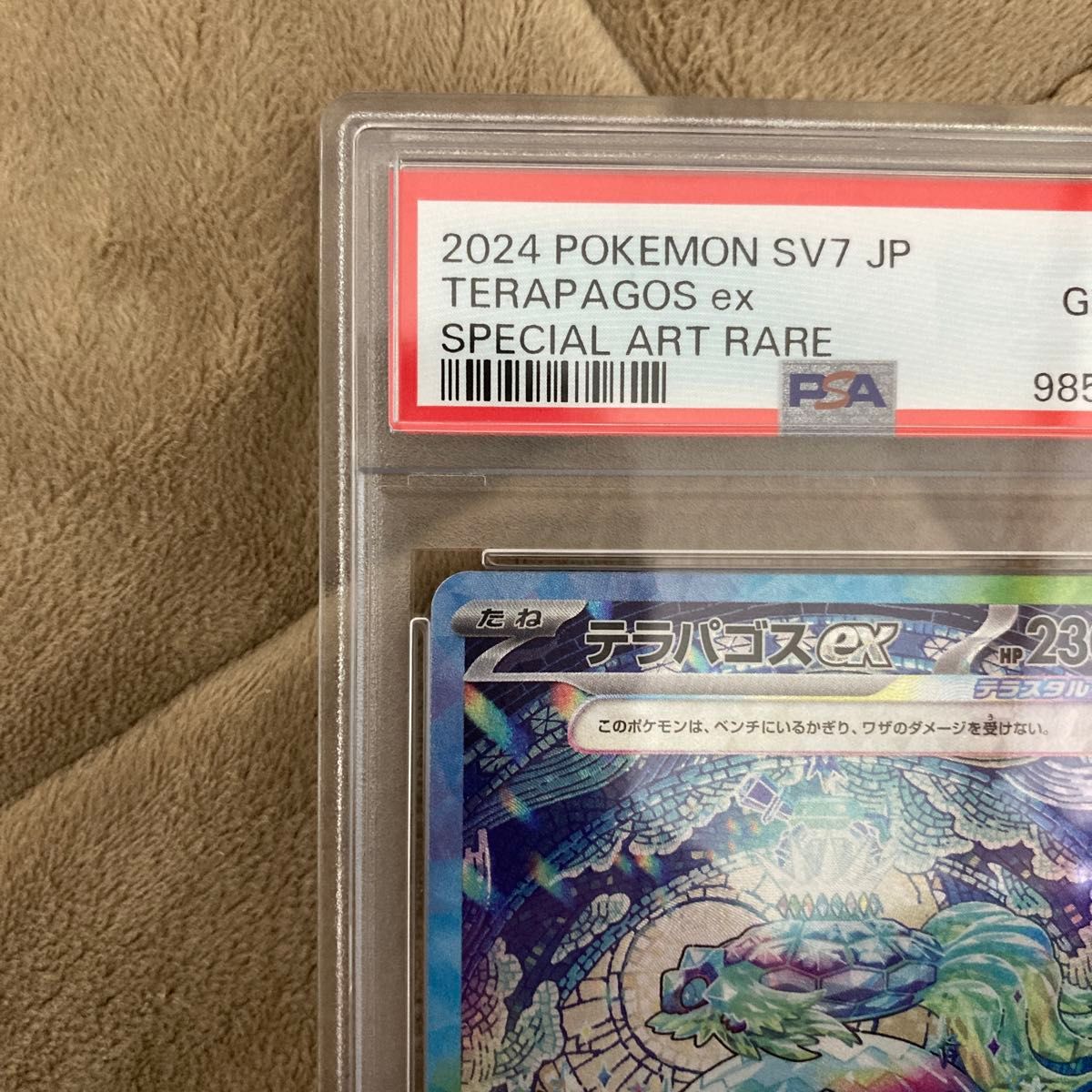 特割】テラパゴスex SAR PSA10 ポケモンカードゲーム ステラ 特割】テラパゴスex SAR PSA10 ポケモンカードゲーム ステラ