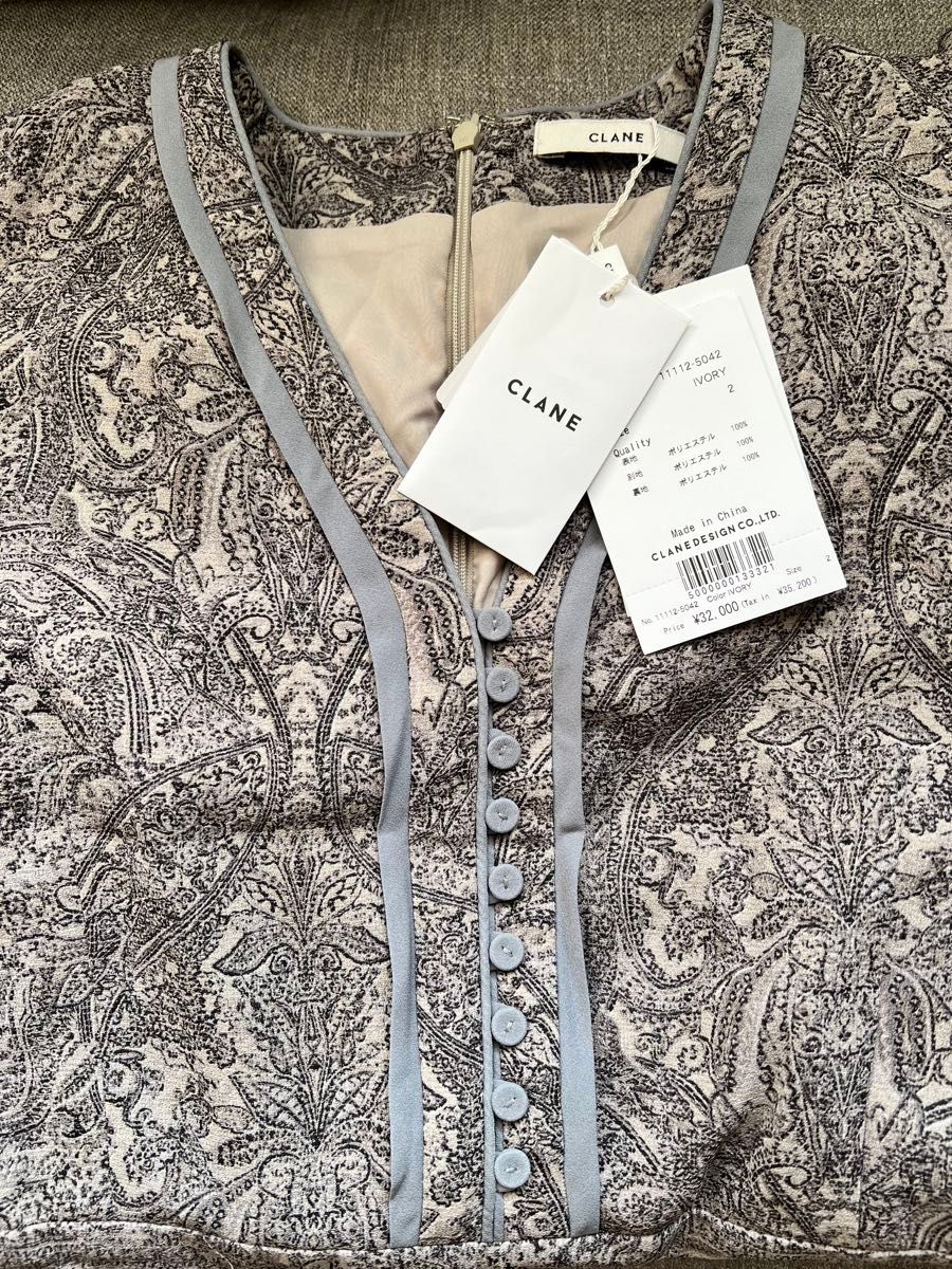 CLANE PAISLEY LOOSE ONE PIECE クラネ ワンピース|Yahoo CLANE PAISLEY LOOSE ONE PIECE クラネ ワンピース|Yahoo