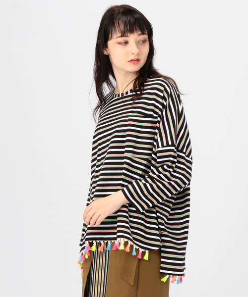 ランキング2022 1回着美品◇フラボア FRAPBOIS パーラーボーダー