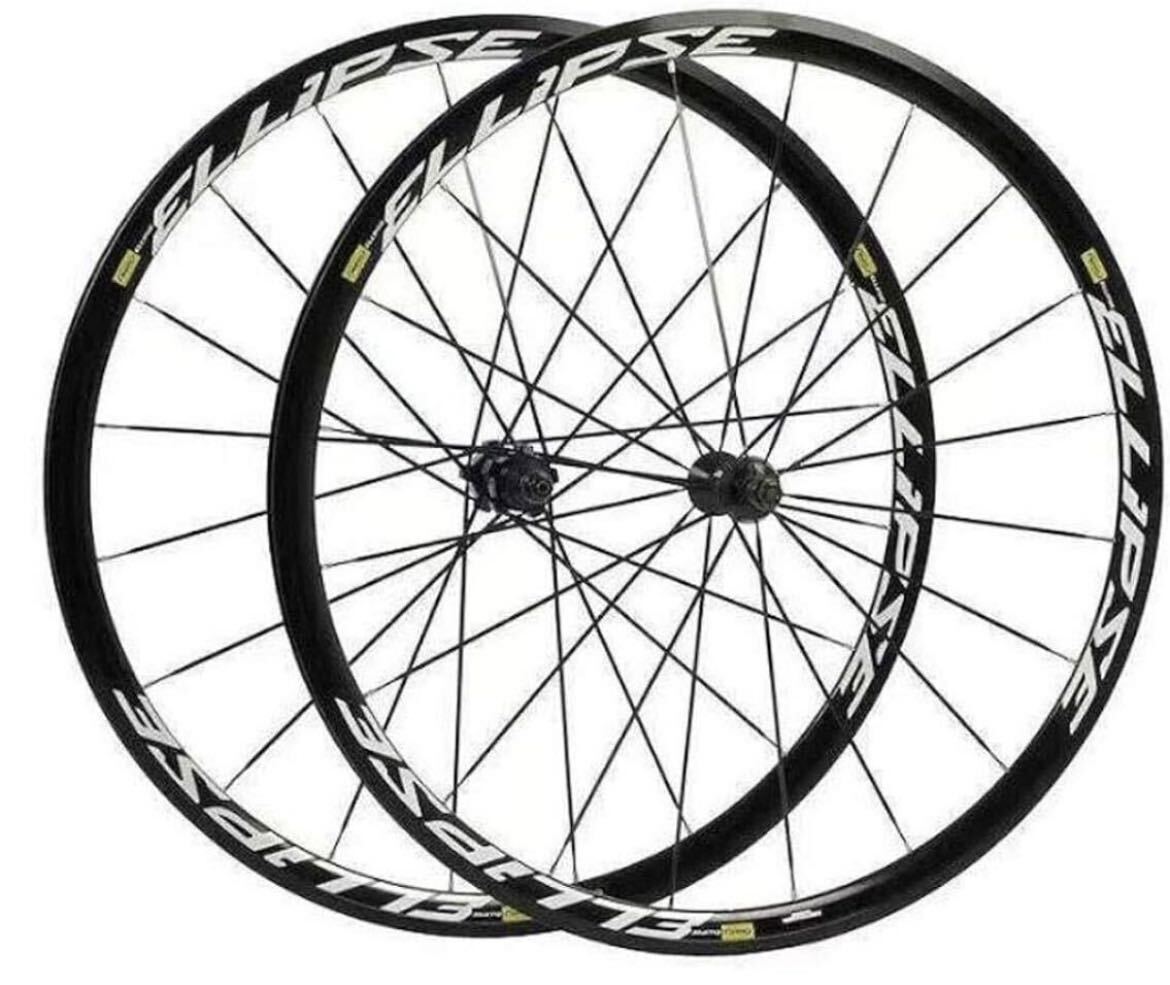 国内正規店保証書付『マビック エリプス』ピスト クリンチャーホイール 前後セット mavic ellipse マヴィック(画像の状態で発送します)