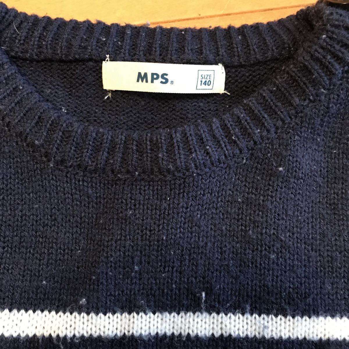 MPS  ボーダー セーター  ニット 140