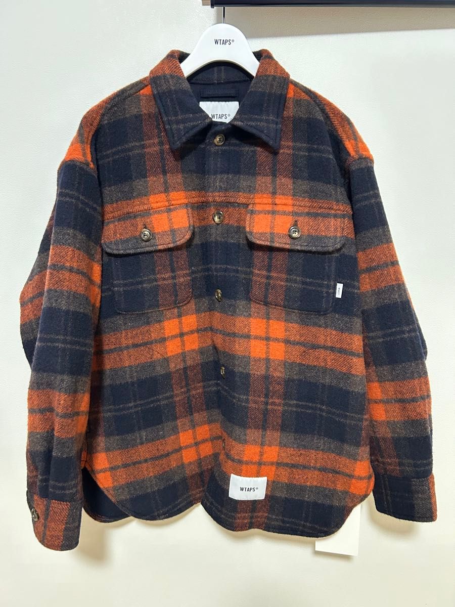 WTAPSダブルタップスWCPO 02ジャケットLサイズ新品オレンジWTVUA WTAPSダブルタップスWCPO 02ジャケットLサイズ新品オレンジWTVUA