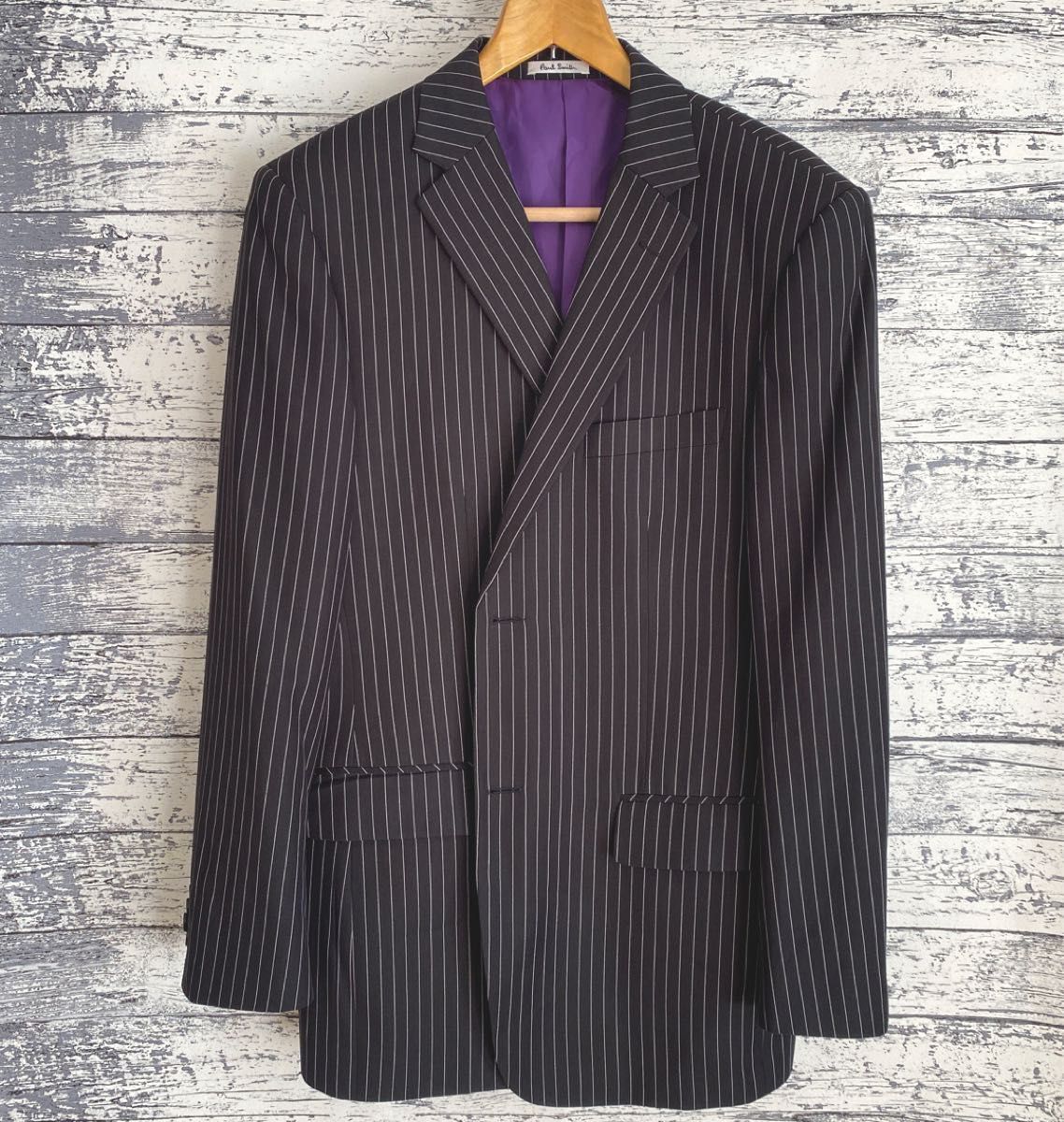 Paul Smith LONDON セットアップ スーツ チョークストライプ Paul Smith LONDON セットアップ スーツ チョークストライプ