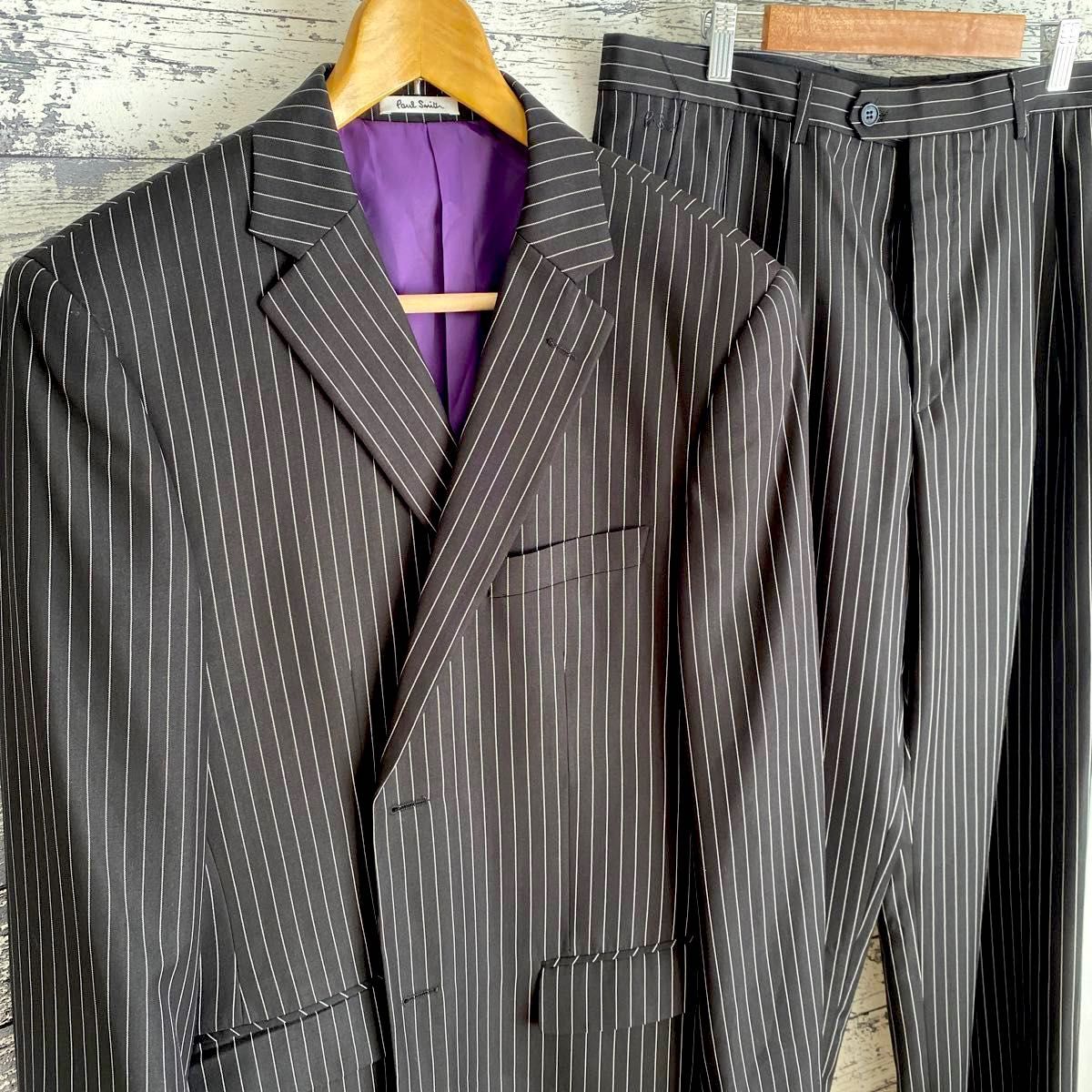 Paul Smith LONDON セットアップ スーツ チョークストライプ Paul Smith LONDON セットアップ スーツ チョークストライプ