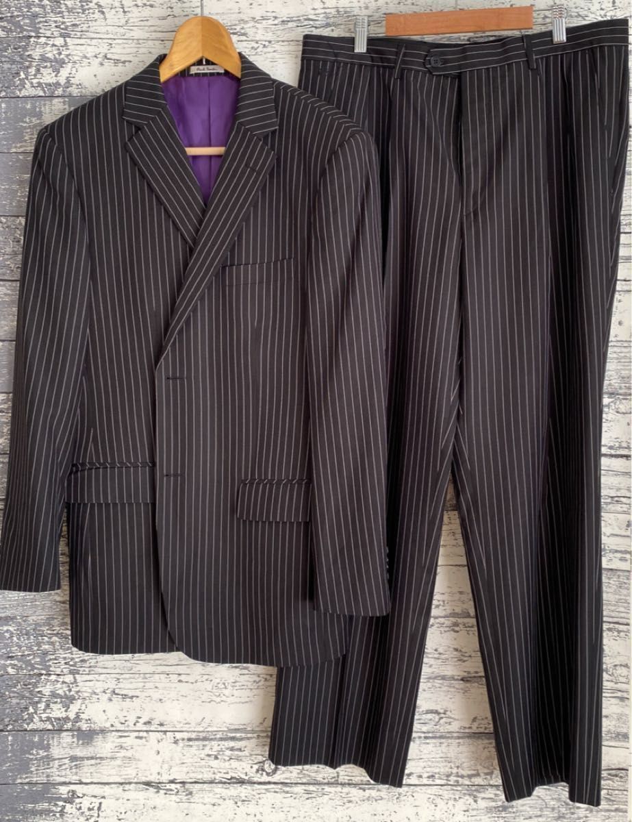Paul Smith LONDON セットアップ スーツ チョークストライプ Paul Smith LONDON セットアップ スーツ チョークストライプ