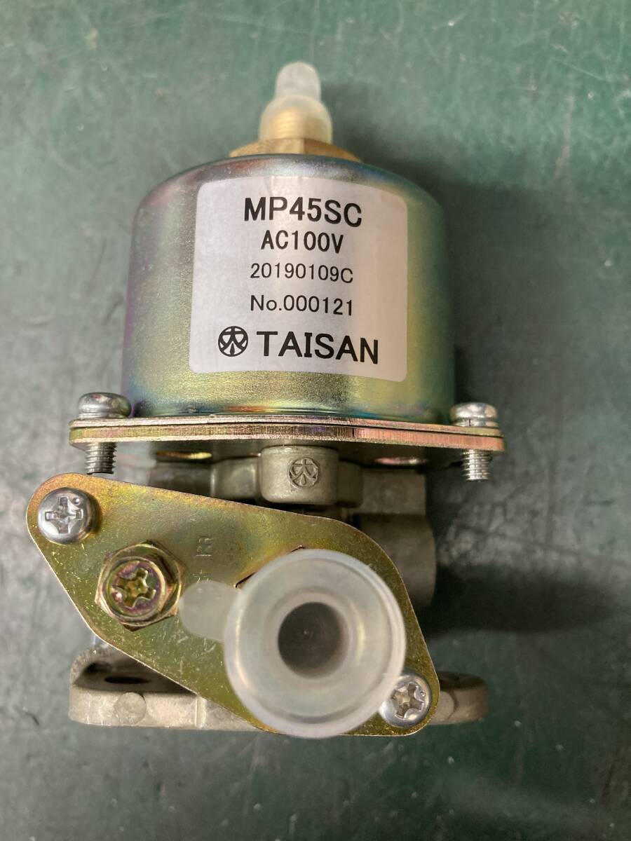 Yahoo!オークション - TAISAN 電磁ポンプ MP45SC AC100V 圧力型 Yahoo!オークション - TAISAN 電磁ポンプ MP45SC AC100V 圧力型