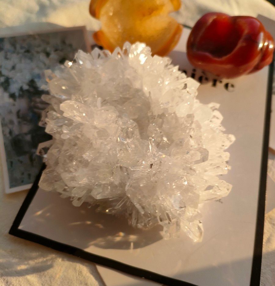 菊花水晶 クラスター 最高級品質! パワーストーン 334 菊花水晶 クラスター 最高級品質! パワーストーン 334 最高品質