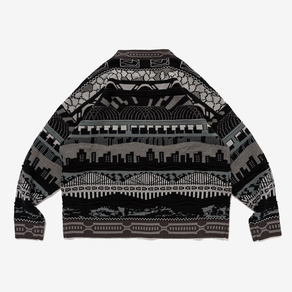 ダブルタップス 24AW Wtaps PALMER SWEATER ACRYLIC BLUE ダブルタップス 24AW Wtaps PALMER SWEATER ACRYLIC BLUE