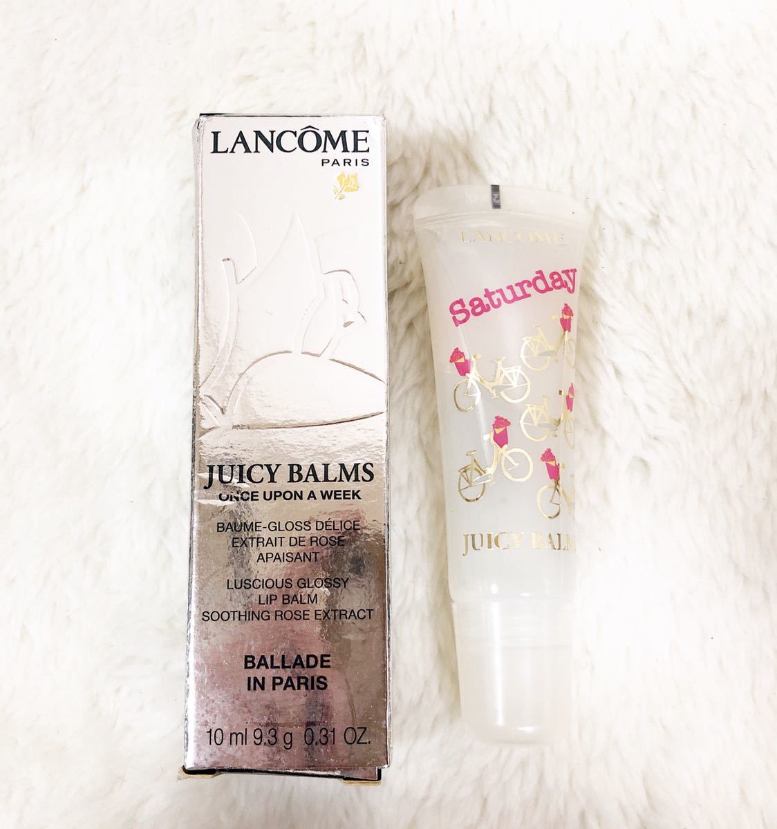  Lancome ju-si- bar m lip gloss 01 lip gloss 