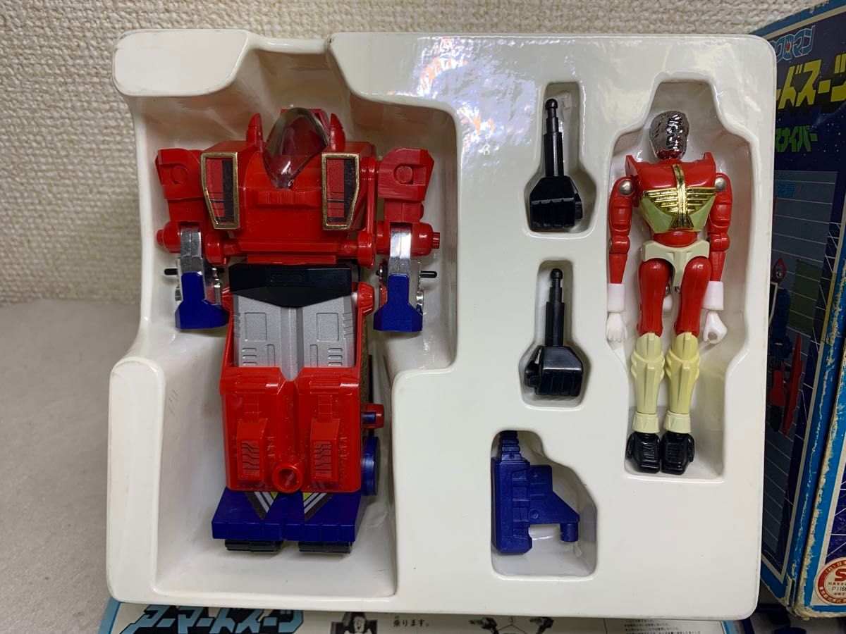 ミクロマン アーマードスーツ トランスフォーマー G1 タカラ当時 ミクロマン アーマードスーツ トランスフォーマー G1 タカラ当時