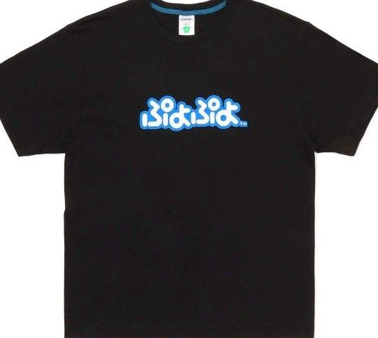 新品未使用 キューン 30th ANNIV T-SHIRTS ぷよぷよロゴTシャツ 新品未使用 キューン 30th ANNIV T-SHIRTS ぷよぷよロゴTシャツ
