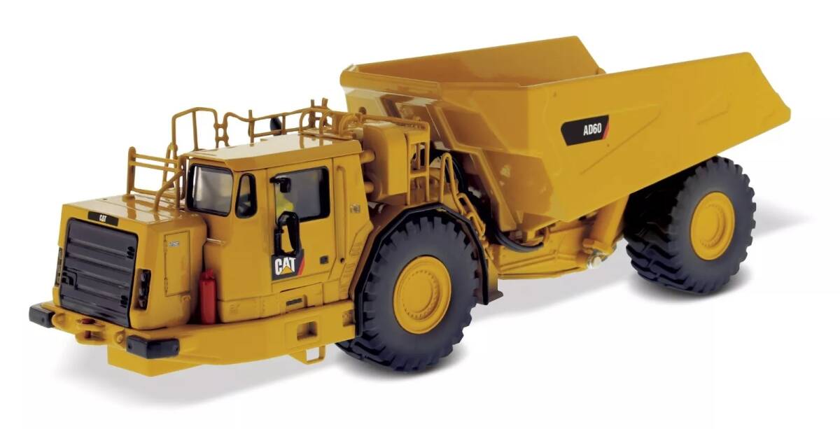 送料無料★CAT AD60 Articulated Underground Truck DM85516 1:50 アーティキュレート地下トラック