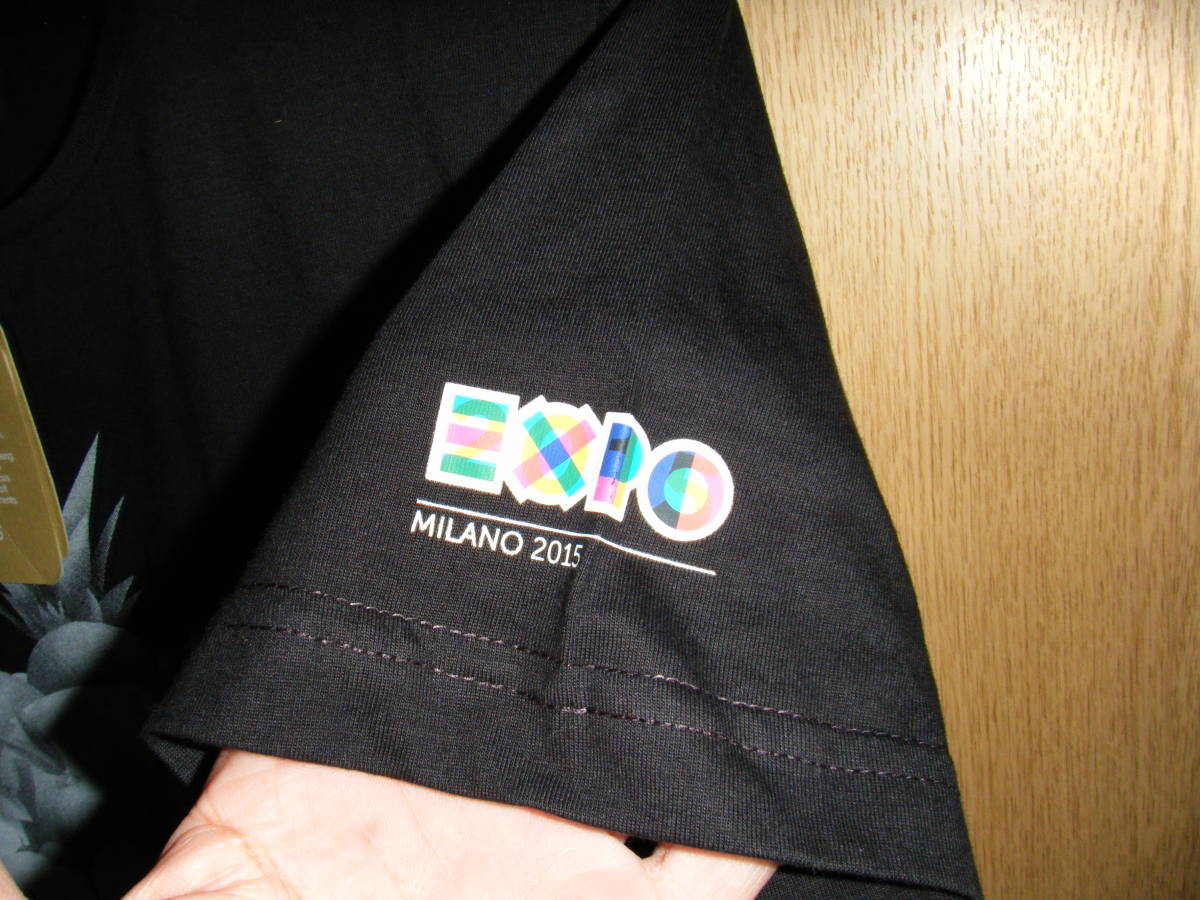 希少 新品 Expo Milano 2015 エキスポ ミラノ イタリア Tシャツ カットソー サイズS メ6770の画像2