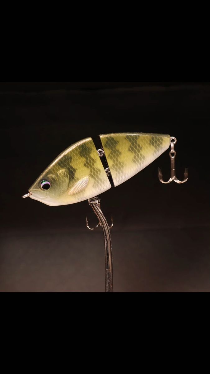 ハンドメイドルアー ジョイントスイムベイトOZARTWORKS【RUSHUP】8.5cm21gシンキング