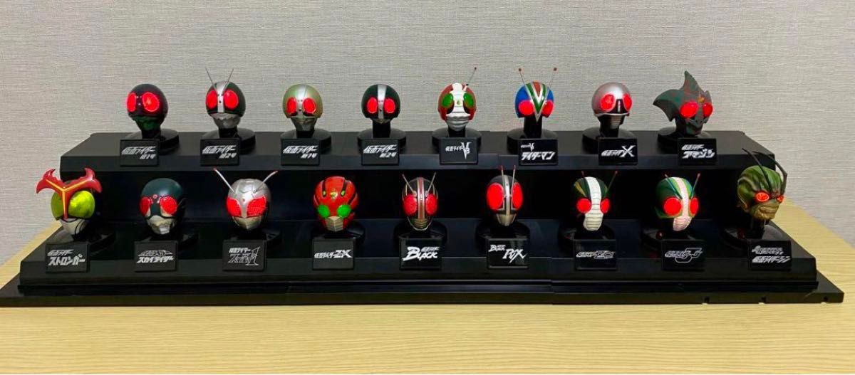 仮面ライダー マスクコレクション プレミアム発光台座ディスプレイ〜序章〜 仮面ライダー マスクコレクション プレミアム発光台座ディスプレイ〜序章〜