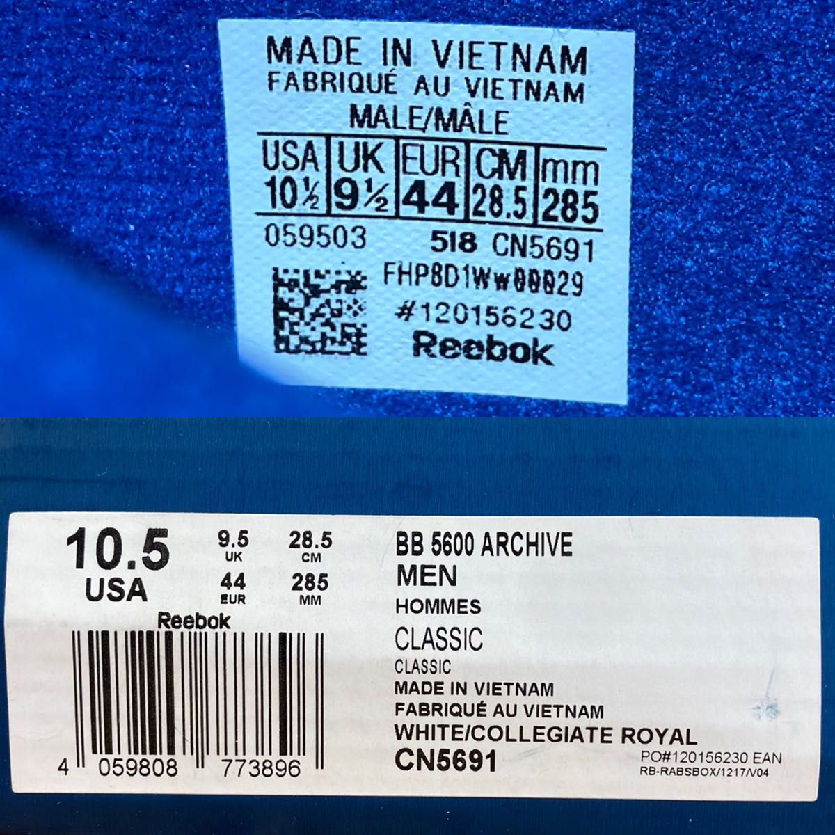 Reebok BB5600 US10 5 28 5cm リーボック ハイカット バッシュ Reebok BB5600 US10 5 28 5cm リーボック ハイカット バッシュ