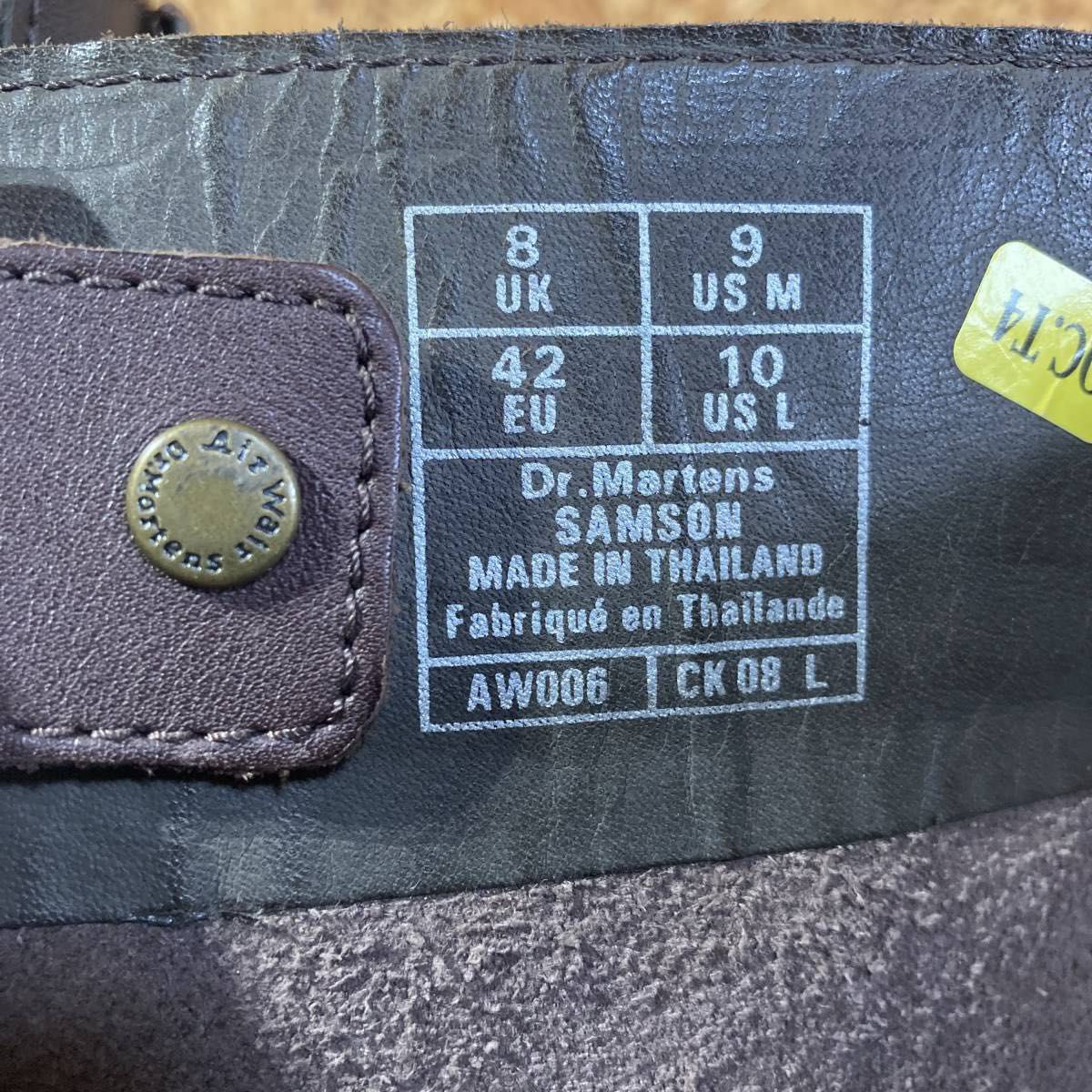 Dr Martens SAMSON レザー エンジニア ブーツ UK8 US9 ドクター Dr Martens SAMSON レザー エンジニア ブーツ UK8 US9 ドクター