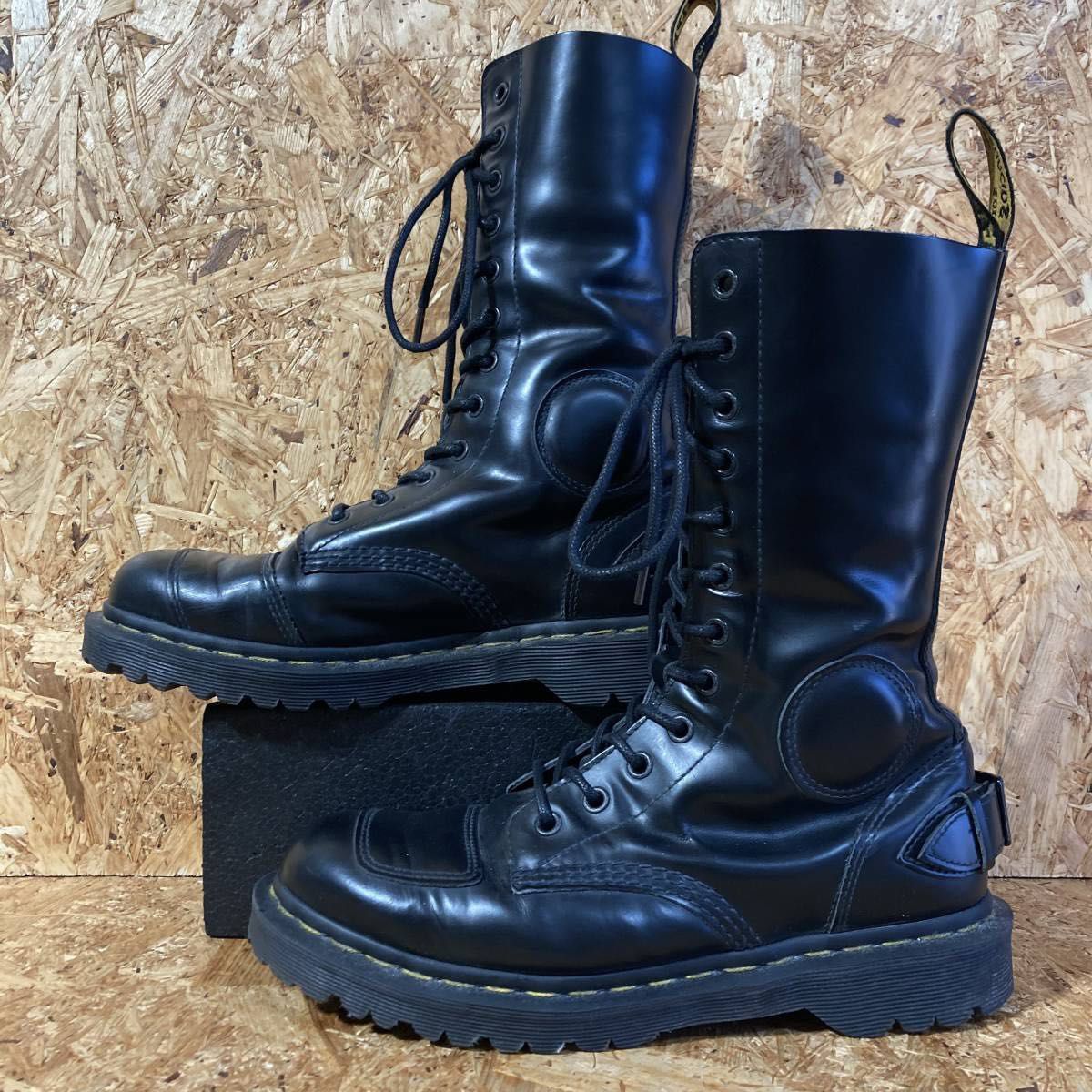 Dr Martens NEILSON レザー バイク ブーツ UK7 US8 ドクター Dr Martens NEILSON レザー バイク ブーツ UK7 US8 ドクター