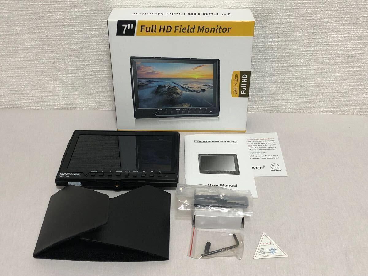Neewer NW-760 液晶モニター 超薄7インチ1080P FHD1920x1200 Neewer NW-760 液晶モニター 超薄7インチ1080P FHD1920x1200