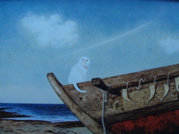 風分 六抄 【あじよし】 希少画集画、状態良好、新品高級額装付、送料無料、洋画 油彩 風景 自然・風景画