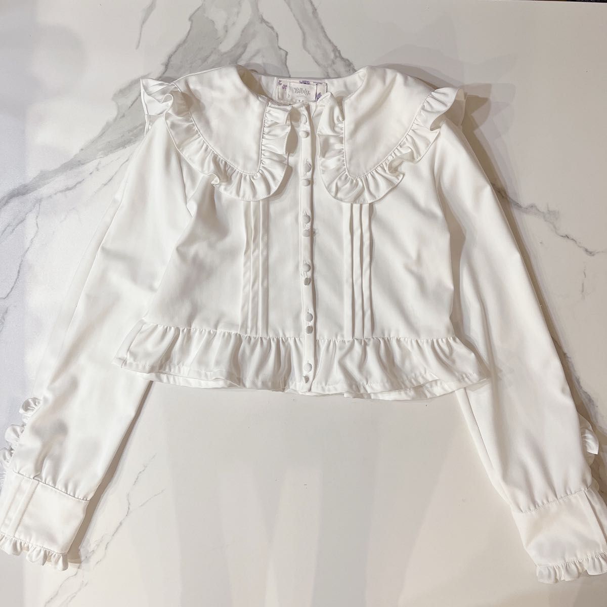 Bibiy ビビィ LYLA SAILOR BLOUSE セーラー襟 ブラウス フリル Bibiy ビビィ LYLA SAILOR BLOUSE セーラー襟 ブラウス フリル