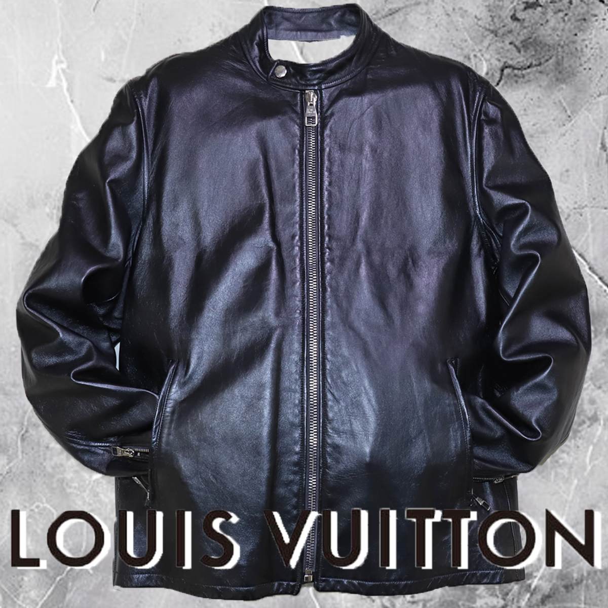 ルイヴィトン Louis Vuitton】ライダースジャケット メンズ ルイヴィトン Louis Vuitton】ライダースジャケット メンズ
