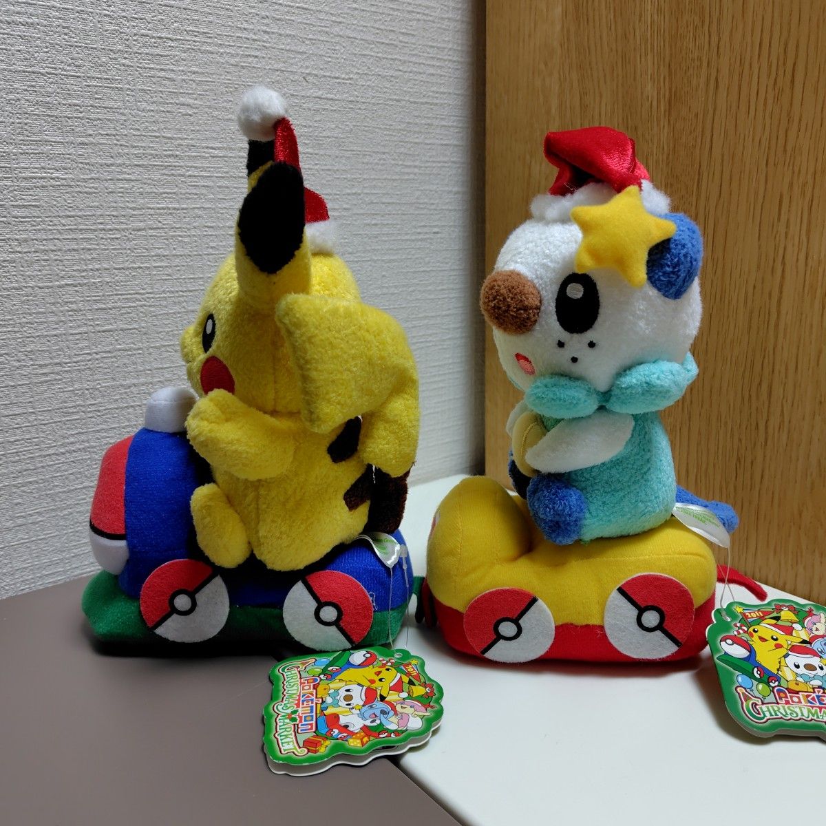 ポケモン つながるぬいぐるみ クリスマスマーケット ミジュマル ポケットモンスター つながるぬいぐるみ ピカチュウ ミジュマル