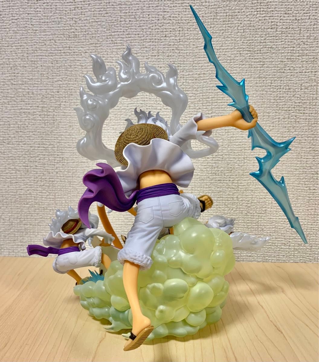 美品】ワンピース TOEI ANIMATION COLLECTION GEAR5 ルフィ ニカ 美品】ワンピース TOEI ANIMATION COLLECTION GEAR5 ルフィ ニカ