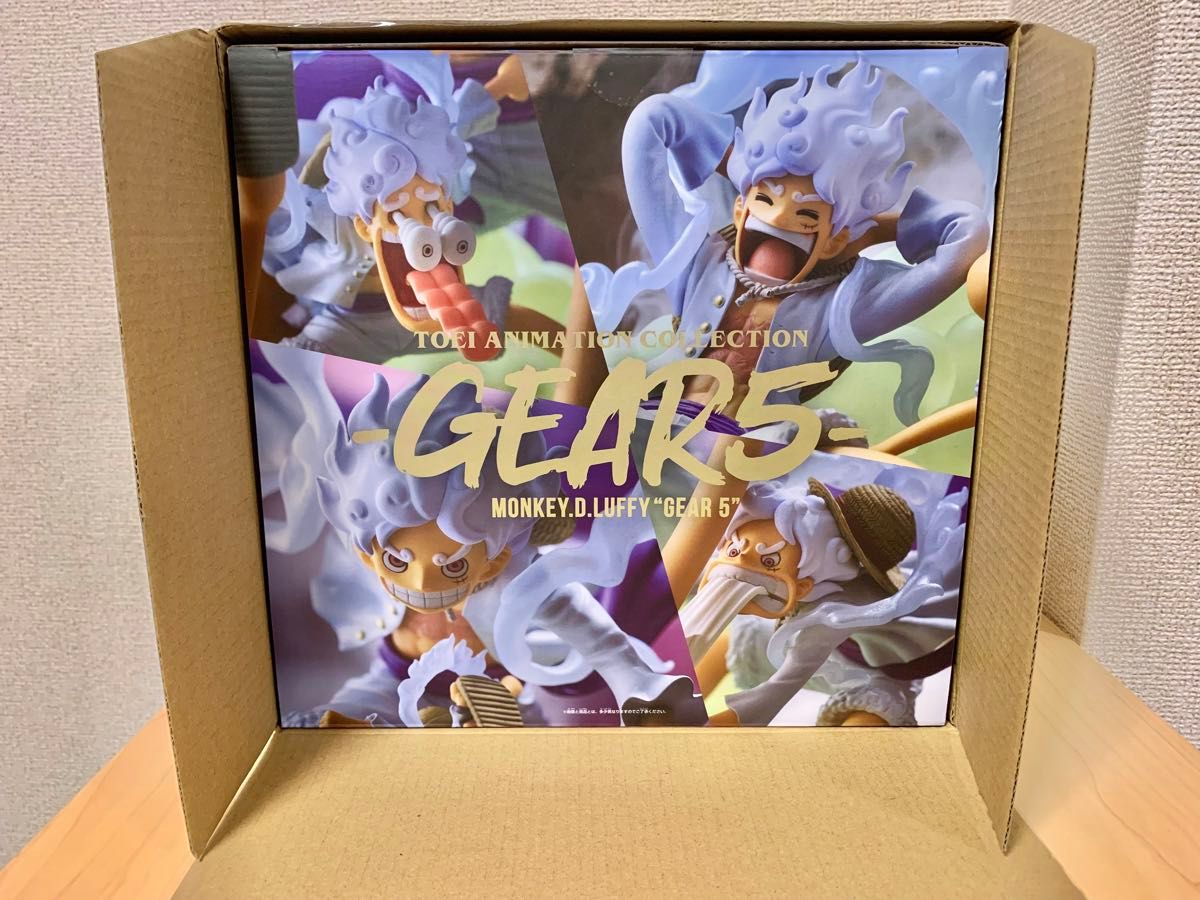美品】ワンピース TOEI ANIMATION COLLECTION GEAR5 ルフィ ニカ 美品】ワンピース TOEI ANIMATION COLLECTION GEAR5 ルフィ ニカ