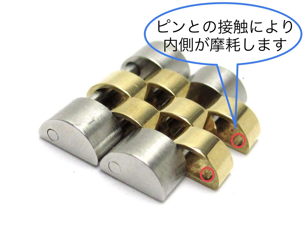 ロレックス 20mm幅ジュビリーブレス『ヨレ』修正・『ブレス切れ ロレックス 20mm幅ジュビリーブレス『ヨレ』修正・『ブレス切れ